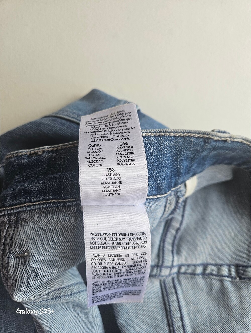 Mother- the Wrapper Patch Springy Ankle Jogger Jeans We The Animals Womens 26 - Picture 11 of 11